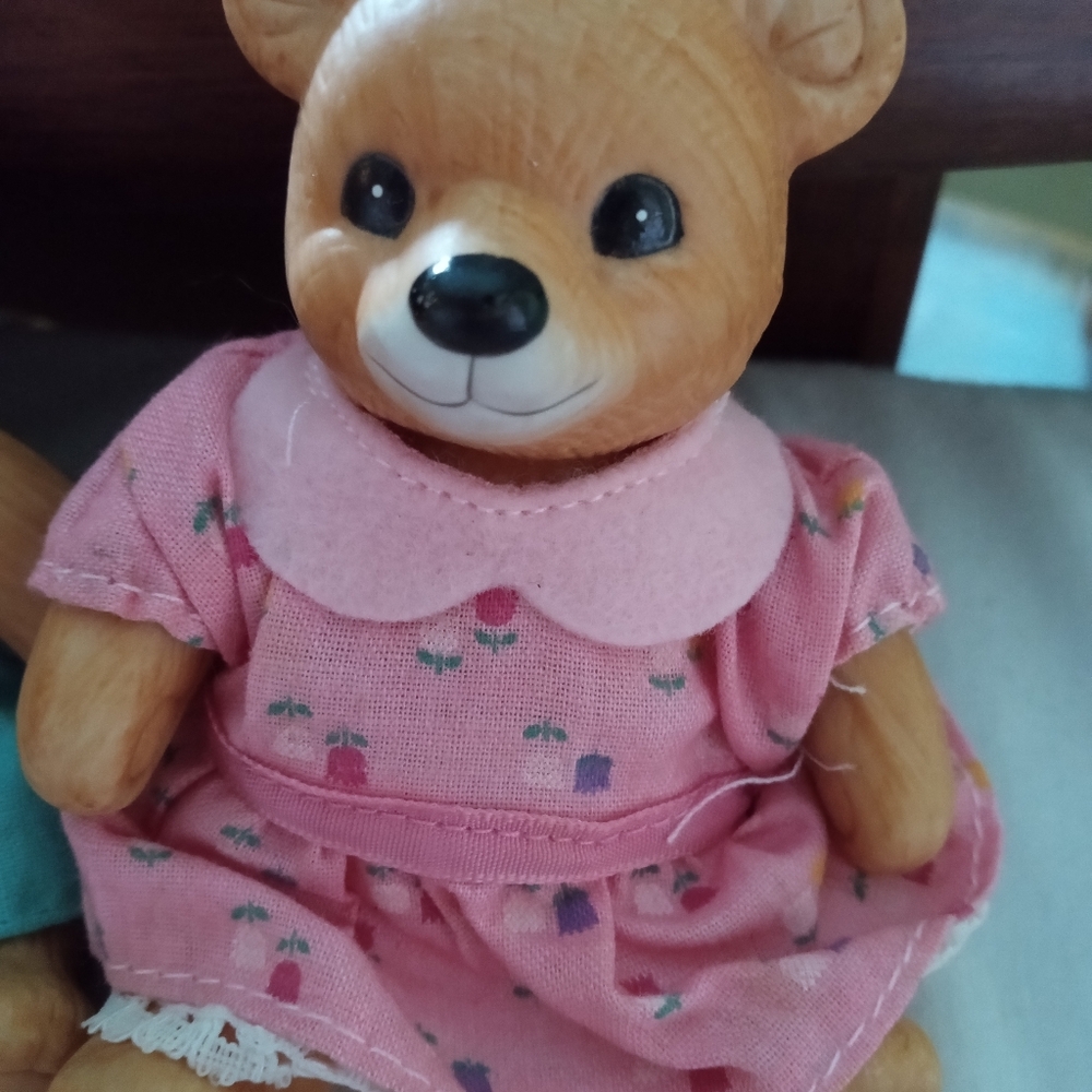 Homco vintage porcelain Bear collection - Picture 5 of 8